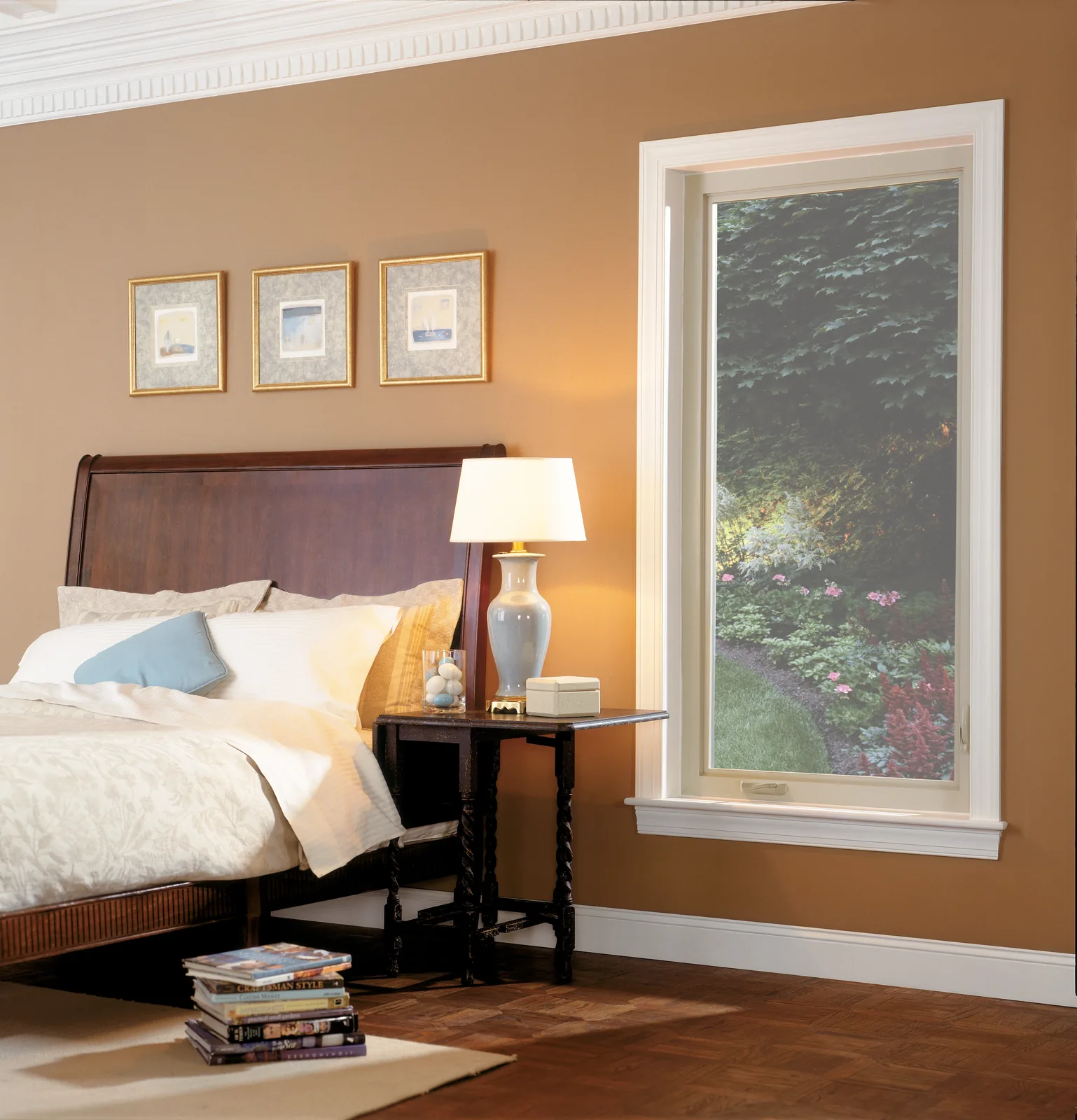 Alpine Montrose casement windows in Almond